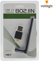 Voltegic ™ 802.11n/g/b 2.4GHZ 600Mbps USB 2.0 Mini USB WiFi Adaptor Lan Card ™ 802.11n/g/b 2.4GHZ 600Mbps USB 2.0 Mini USB WiFi Adaptor Lan Card USB LAN Card(Black)   Laptop Accessories  (Voltegic)
