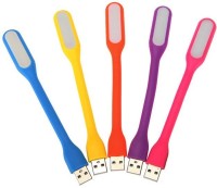 RoQ Sets of 5 Flexible Portable Mini Led Light(Multicolor)   Laptop Accessories  (ROQ)
