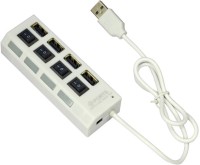 Terabyte 4-Port EB-326W4 USB Hub(White)   Laptop Accessories  (Terabyte)