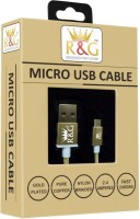 View R&G Design For Future MCAB01 R&GCS4F08-MCAB01 USB Cable(Gold) Laptop Accessories Price Online(R&G Design For Future)