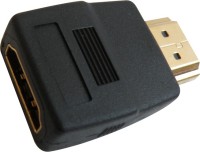 MX Hdmi. Male to Female Adapter 1080p Full HD 2768 HDMI Connector(Black)   Laptop Accessories  (MX)