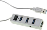 GIZMOSOUL TERABYTE TB-226 USB Hub(WHITE)   Laptop Accessories  (GIZMOSOUL)