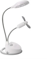 View Shrih USB Fan With Lamp SH - 02690 Led Light(White) Laptop Accessories Price Online(Shrih)