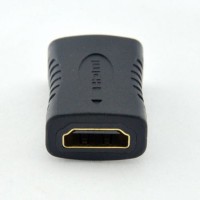 View 99Gems Female Coupler Jointer Adapter Extender Gender Changer Sleek Compact HDMI Connector(Black) Laptop Accessories Price Online(99Gems)