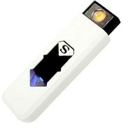 Shrih Flameless Rechargeable USB Electronic SH-1107 Cigarette Lighter(White)   Laptop Accessories  (Shrih)