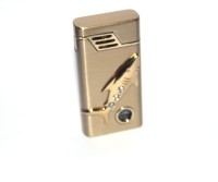 AdorBella Golden Fish with Stone e2m Cigarette Lighter(Golden)   Laptop Accessories  (AdorBella)
