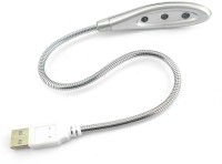 View Redeemer SNAKE Flexible USB Led Light(Silver) Laptop Accessories Price Online(Redeemer)
