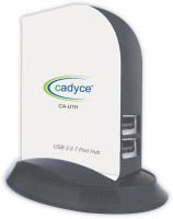 Cadyce CA-U7H USB Hub(White)   Laptop Accessories  (Cadyce)