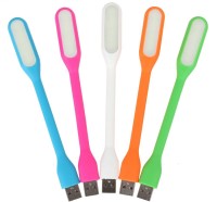 Skin Yard Flexible & Portable Universal 5 Pcs Led Light(Multicolour)   Laptop Accessories  (Skin Yard)