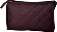 Styler Square Design Mini Makeup Pouch Makeup Vanity Box(Brown) - Price 99 80 % Off