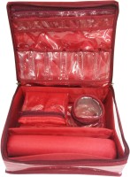 Angelfish Designer Make up and Jewellery Box Vanity Box(Red) - Price 570 84 % Off  