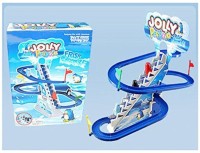 Happy Toys Jolly Penguin Track Set(Blue)
