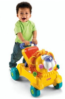 fisher price sit and stride lion
