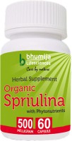 Bhumija Lifesciences Organic Spirulina Capsules 60's(1 No)
