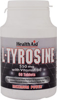 HealthAid L-Tyrosine 550mg (With Vitamin B6)(60 No) RS.1187.00