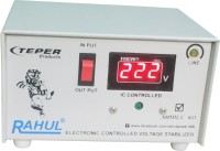 Rahul 1023 c Digital 600 VA/2 AMP 140-280 Volt 1 Refrigerator 90 Ltr to 185 Ltr 3 Step Auto Matic Digital Voltage Stabilizer Digital Auto Matic Stabilizer(Smook Gray)   Home Appliances  (RAHUL)