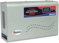 Microtek EM4090 VOLTAGE STABILIZER(White)   Home Appliances  (Microtek)
