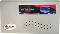 View Microtek EM-4170D Voltage Stabilizer(Grey) Home Appliances Price Online(Microtek)