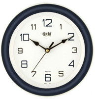 AJANTA Analog 3.5 cm X 20.5 cm Wall Clock(Blue, With Glass, Standard)