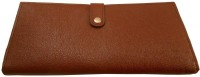 Stylogy Girls Casual Brown Genuine Leather Wallet(6 Card Slots)