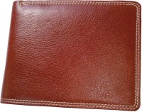 CUSP Men Brown Genuine Leather Wallet(7 Card Slots)