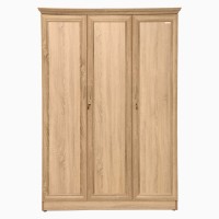 View Godrej Interio Eudora N15 3 Door Wardrobe Engineered Wood 3 Door Wardrobe(Finish Color - Sonoma Oak) Furniture (Godrej Interio)