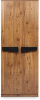 View Evok Texas Engineered Wood 2 Door Wardrobe(Finish Color - Walnut Brown) Furniture