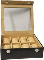 Essart Case 28 Watch Box(Black, Holds 8 Watches) Essart Case 28 Watch Box(Black, Holds 8 Watches)