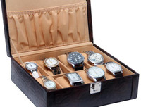 Borse BWC004 Watch Box(Brown, Holds 8 Watches) RS.900.00