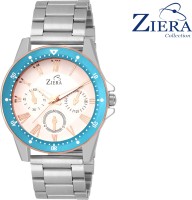 Ziera ZR7014 Special Stylish Silver Titan_ium Analog Watch For Men