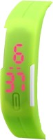 Kissu Led Magnet Band Combo of 4 Green, Yellow, Red And Purple Digital Watch  - For Men & Women   Watches  (Kissu)