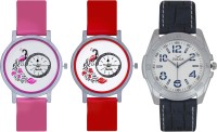 Frida Designer VOLGA Beautiful New Branded Type Watches Men and Women Combo610 VOLGA Band Analog Watch  - For Couple   Watches  (Frida)