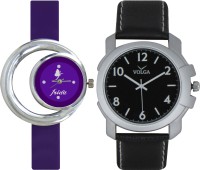 Frida Designer VOLGA Beautiful New Branded Type Watches Men and Women Combo140 VOLGA Band Analog Watch  - For Couple   Watches  (Frida)