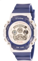Vizion 8552B-4BLUE Sports Series Digital Watch For Boys