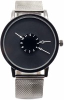 Style Feathers PAIDU-58973-BLACKDIAL-SILVER-002 Analog Watch  - For Men & Women   Watches  (Style Feathers)
