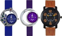 Frida Designer VOLGA Beautiful New Branded Type Watches Men and Women Combo458 VOLGA Band Analog Watch  - For Couple   Watches  (Frida)