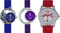 View Frida Designer VOLGA Beautiful New Branded Type Watches Men and Women Combo447 VOLGA Band Analog Watch  - For Couple Wrist Watches Price Online(Frida)