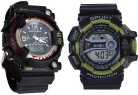 TCT Showy And Sport Digital Watch Combo Analog-Digital Watch  - For Men & Women   Watches  (TCT)