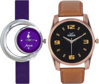 Frida Designer VOLGA Beautiful New Branded Type Watches Men and Women Combo127 VOLGA Band Analog Watch  - For Couple   Watches  (Frida)
