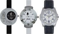 Frida Designer VOLGA Beautiful New Branded Type Watches Men and Women Combo388 VOLGA Band Analog Watch  - For Couple   Watches  (Frida)