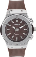 Fluid FL-410-BR ROUND Analog Watch For Unisex