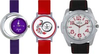 Frida Designer VOLGA Beautiful New Branded Type Watches Men and Women Combo689 VOLGA Band Analog Watch  - For Couple   Watches  (Frida)