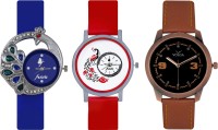 Frida Designer VOLGA Beautiful New Branded Type Watches Men and Women Combo496 VOLGA Band Analog Watch  - For Couple   Watches  (Frida)