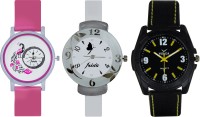 Frida Designer VOLGA Beautiful New Branded Type Watches Men and Women Combo640 VOLGA Band Analog Watch  - For Couple   Watches  (Frida)