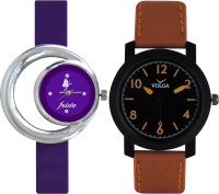 Frida Designer VOLGA Beautiful New Branded Type Watches Men and Women Combo124 VOLGA Band Analog Watch  - For Couple   Watches  (Frida)
