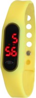Frenzy Sleek_Ultra Thin_Yellow_LED Digital Watch  - For Men & Women   Watches  (Frenzy)