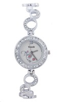 Telesonic LCSSL-07 SILVER Integrity Series Analog Watch For Women