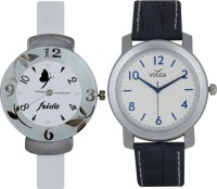 Frida Designer VOLGA Beautiful New Branded Type Watches Men and Women Combo190 VOLGA Band Analog Watch  - For Couple   Watches  (Frida)