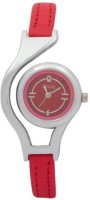 Adine AD-1201 RED RED  Analog Watch For Women