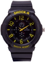 A Avon PK_34 Shock-R Black Dial Analog Watch  - For Boys   Watches  (A Avon)
